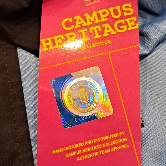 CAMPUS HERITAGE NCAA UNC CAROLINA TARHEELS ZIP UP HOODIE JACKET,BLUE L - Picture 11 of 11